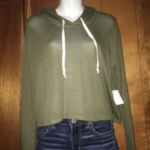 NWT Sweater Crop top
